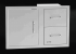 Bull 30" Reversible Door/Drawer Combo for Outdoor Kitchen, Stainless Steel