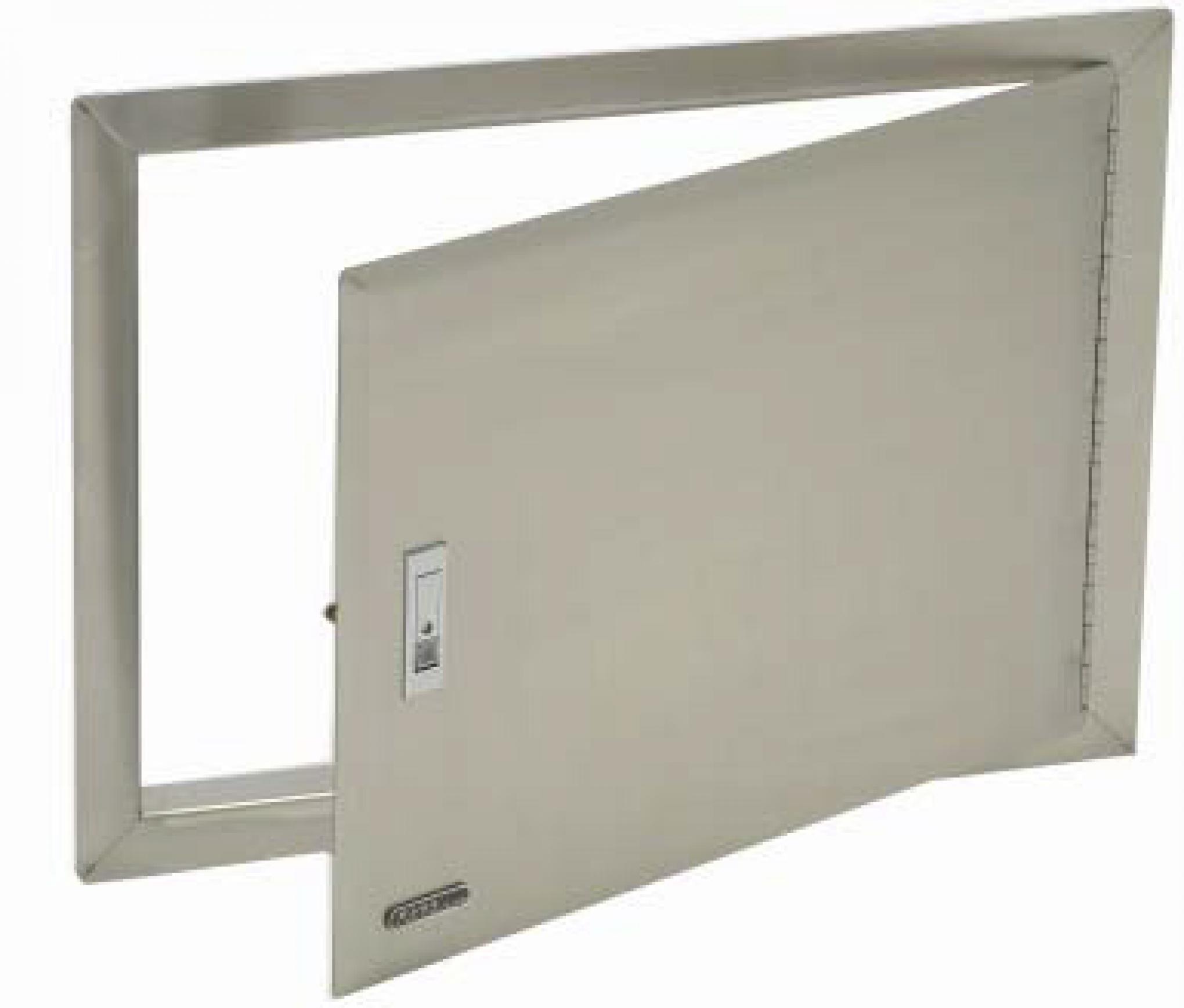 Bull Horizontal Access Door with Lock for Outdoor Kitchen, Stainless Steel