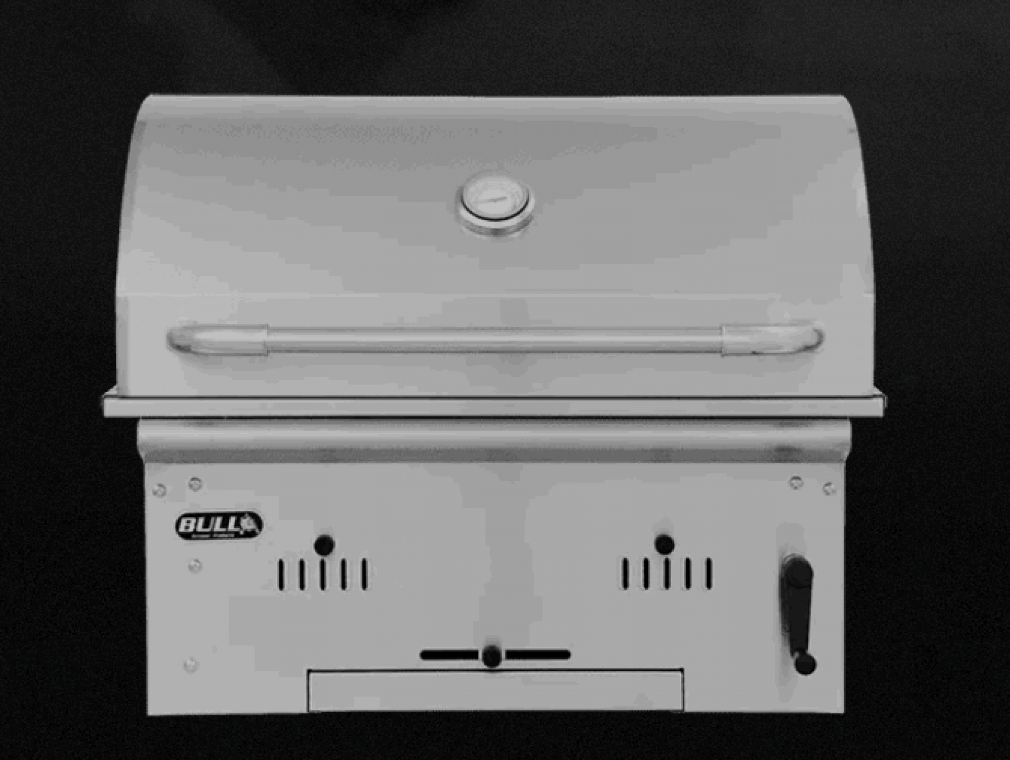 Bull 30" Bison Built-In Charcoal Grill Head for Outdoor Kitchen