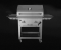 Bison Charcoal Grill on a Cart
