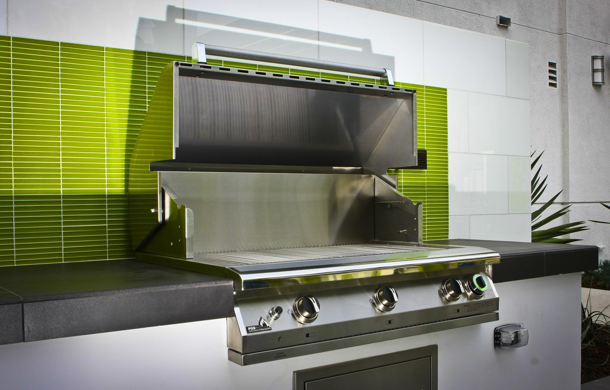 PGS 39" Commercial Built-In Natural Gas Grill Head with 60 Minute Timer