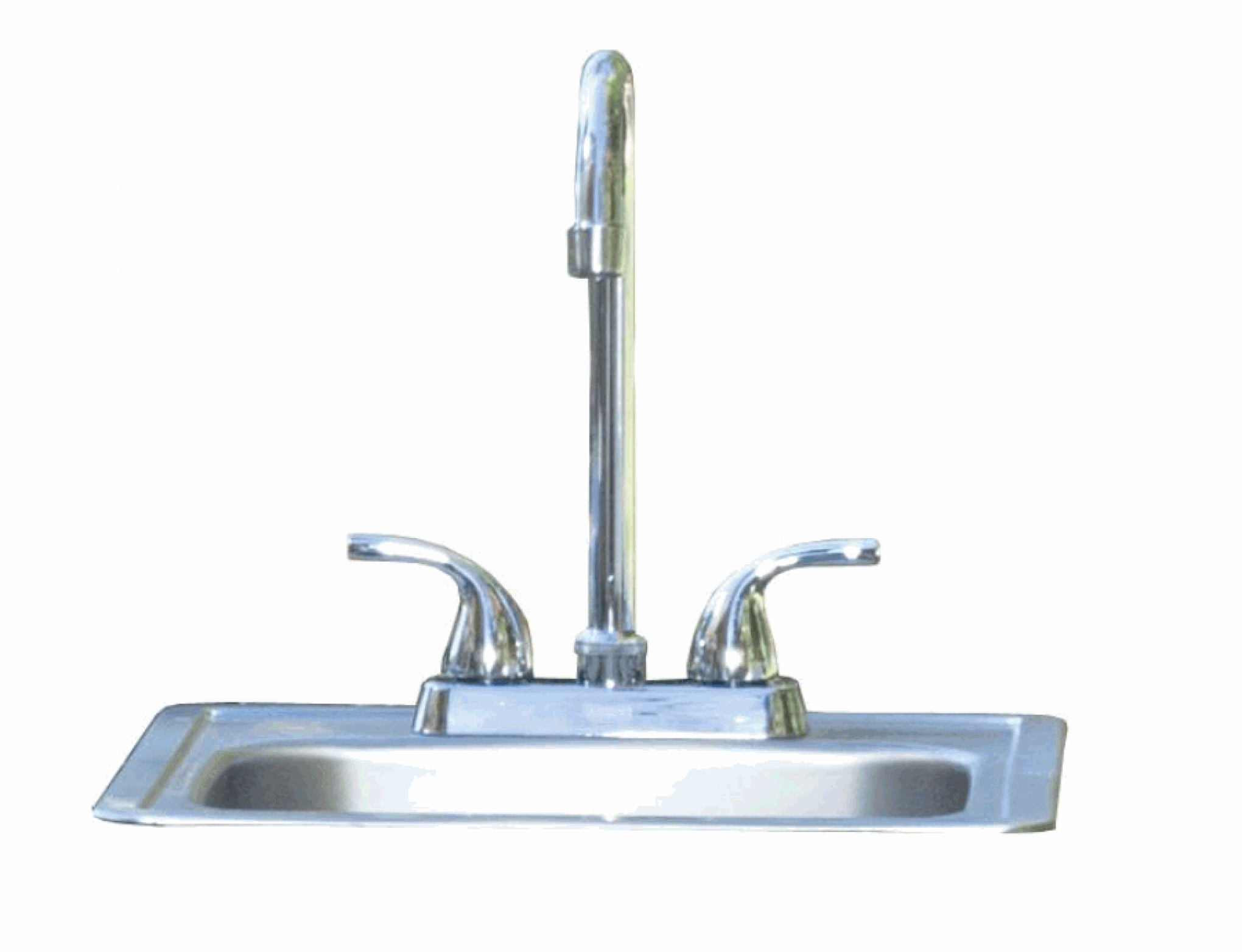 Bull Stainless Steel Sink with Faucet for Outdoor Kitchen