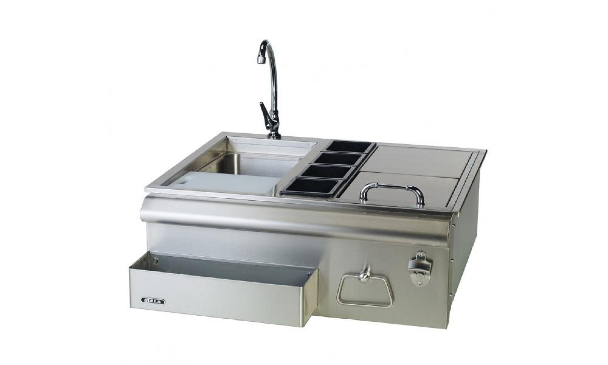 Bull 30" Bar Center with Sink and Faucet for Outdoor Kitchen