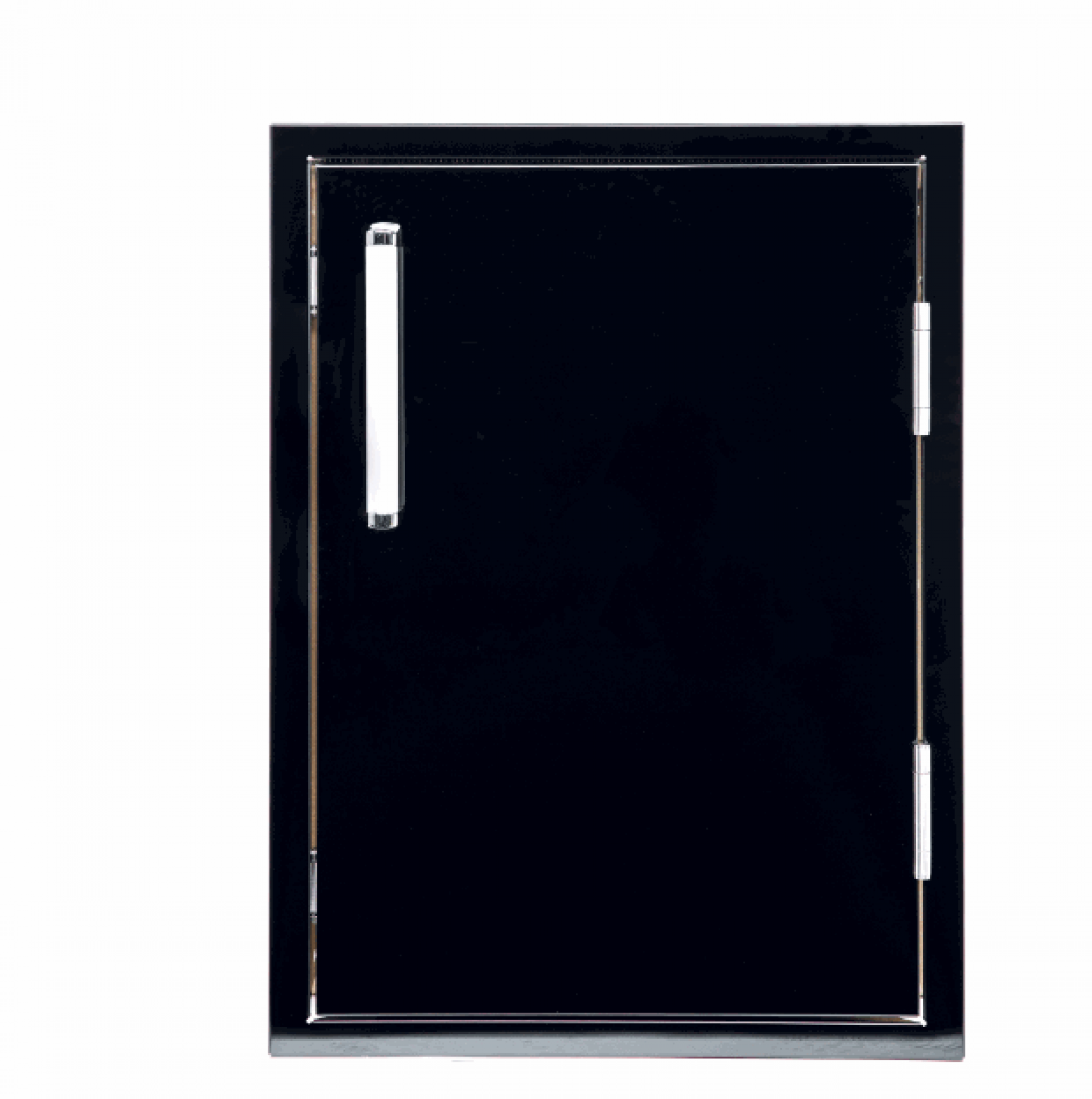 Bonfire Black Stainless Steel Large Vertical Door