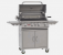 Bull Angus 30" Propane Grill on a Cart, Stainless Steel