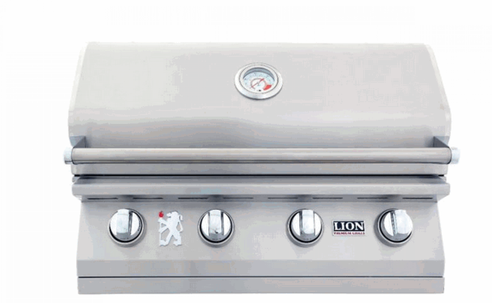 Lion 32" Built-In Propane Grill Head with No Rotisserie and No Lights for Outdoor Kitchen