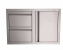 RCS Double Drawer/Door Combo for Outdoor Kitchen, Stainless Steel